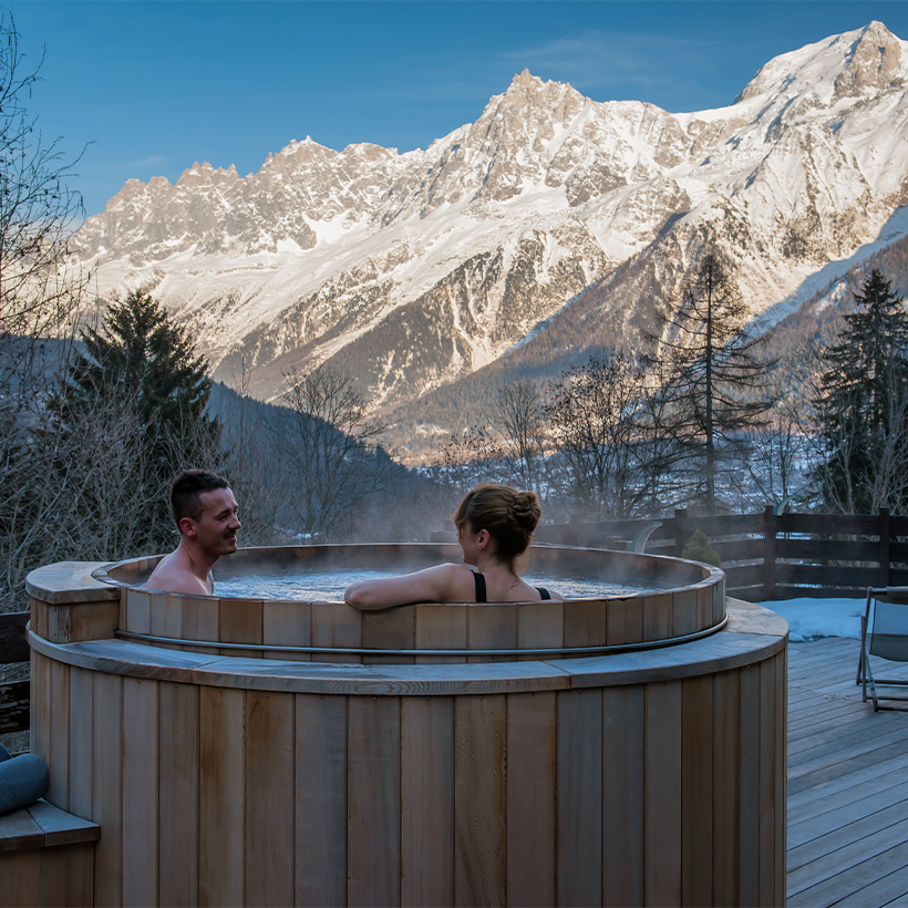 spa chamonix les houches les granges d'en haut